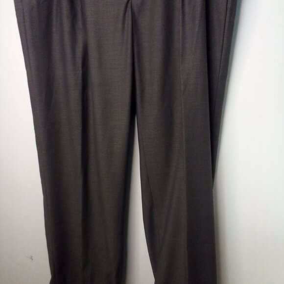 John Henry Pants Men 42 x 30 Pleated Roll Hem Brown - Picture 8 of 14
